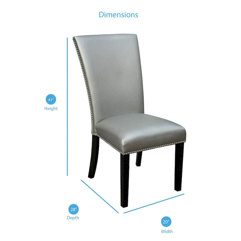 Steve Silver Mhlanga Modern Dining Chair (Set of 2)