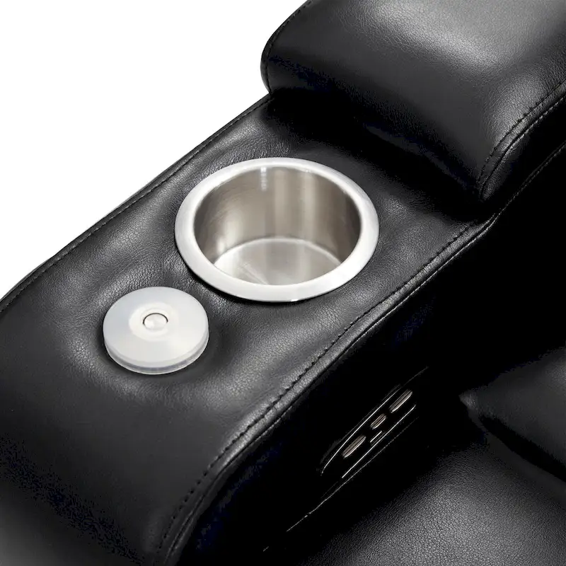 Nestfair Power Motion Recliner with 2 Cup Holders and 360 Swivel Tray Table