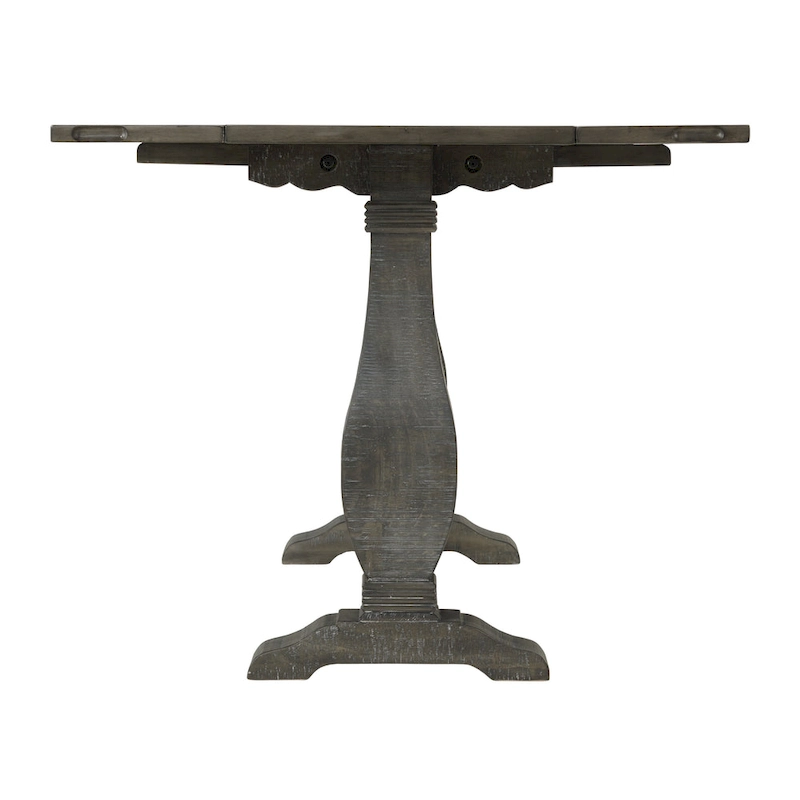 Napa 60 Solid Wood Pedestal Flip-top Sofa Console Table