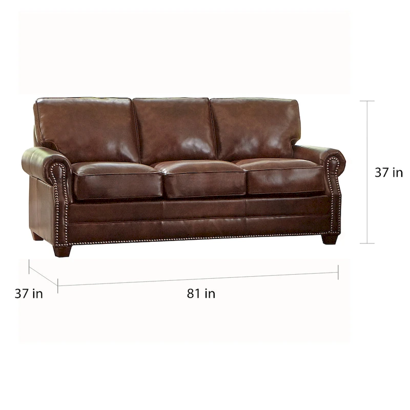 Revo Top Grain Leather Sofa Bed