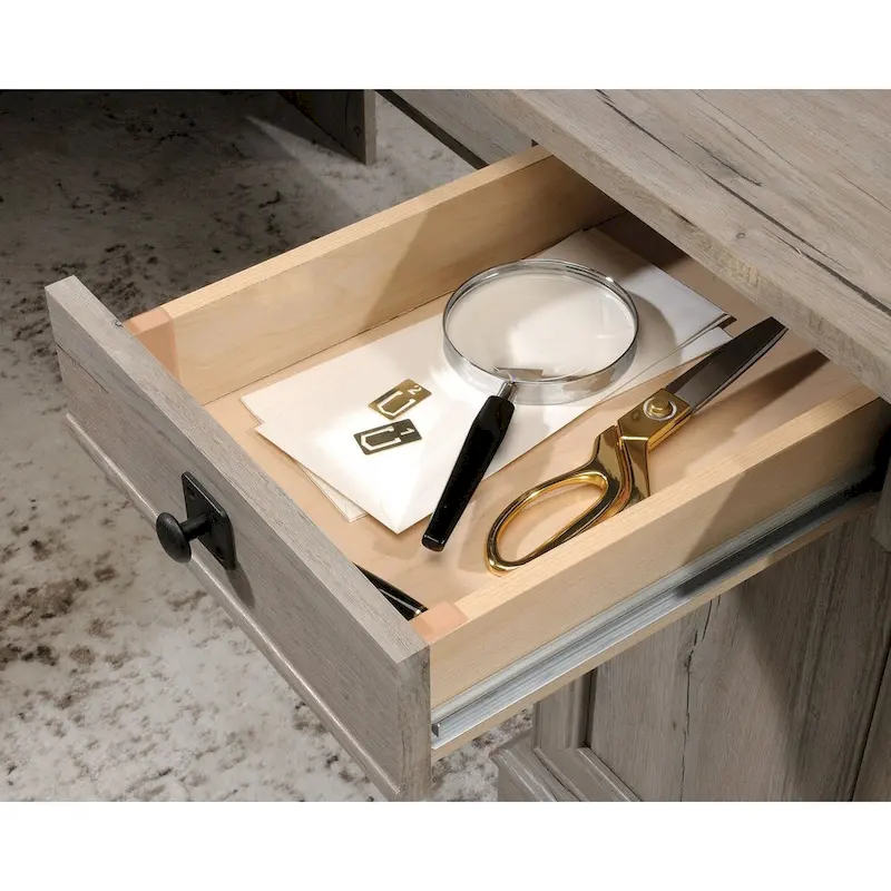 Sauder Palladia L-Shaped Office Desk