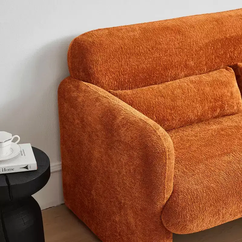 MAYEERTY Sleeper Sofa Bed with USB, 3-in-1 Adjustable Pull-Out Bed & Side Pocket (Velvet)