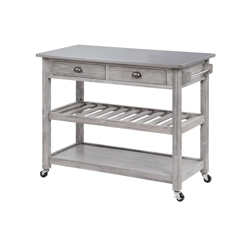 Firebranch Wire-brush Kitchen Cart