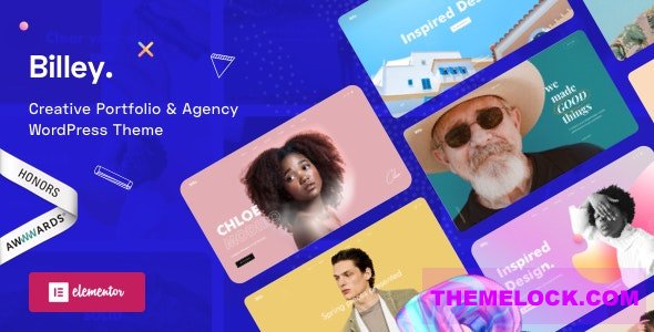 Billey v2.2.2 - Creative Portfolio & Agency WordPress Theme