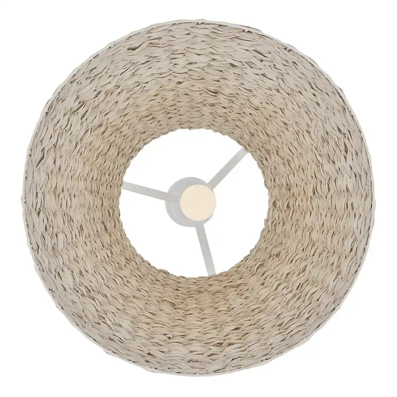 Hinkley Lighting 43224 Seabrook 24  Wide Pendant with Woven Seagrass