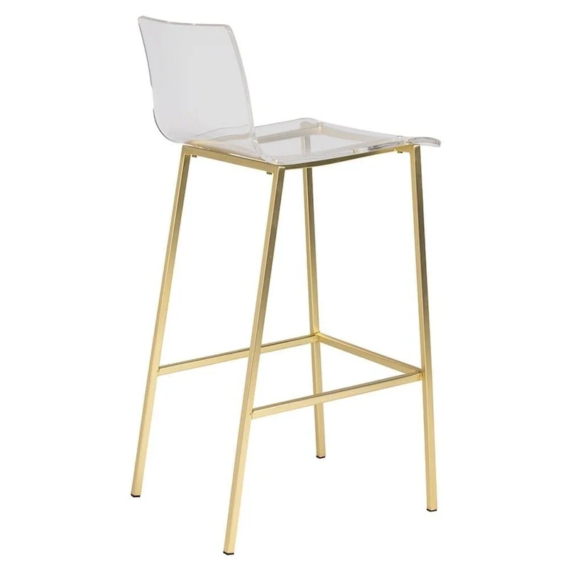 Sasha Modern Clear Transparent Stool