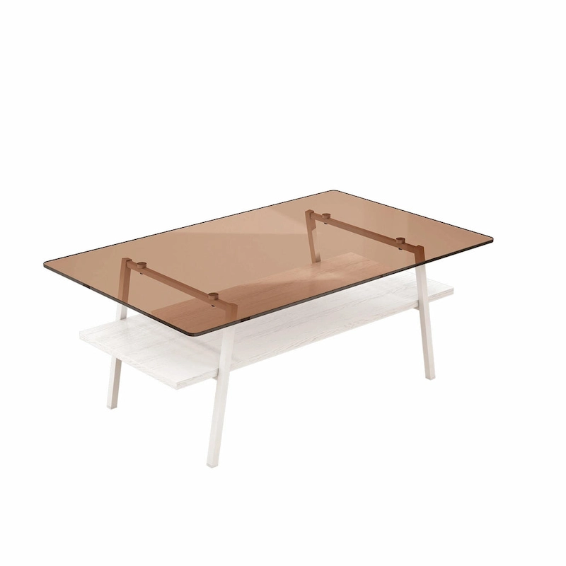 38.58 Rectangle Coffee Table with Modern Design