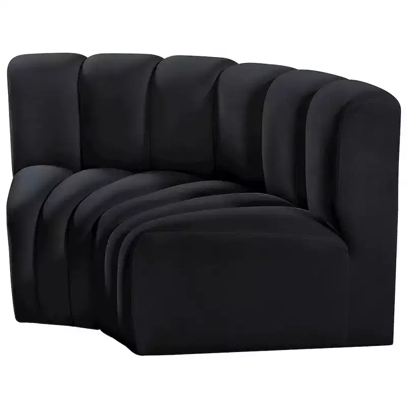 Meridian Furniture,Arc Velvet Modular Sofa