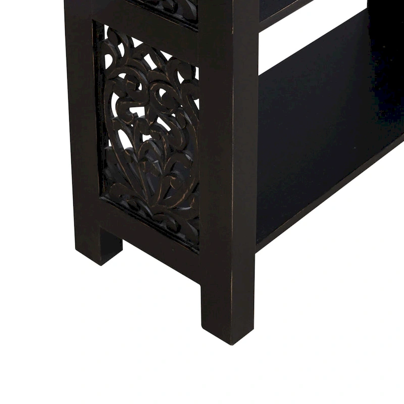 Trellis Lane Weathered Accent Bookcase