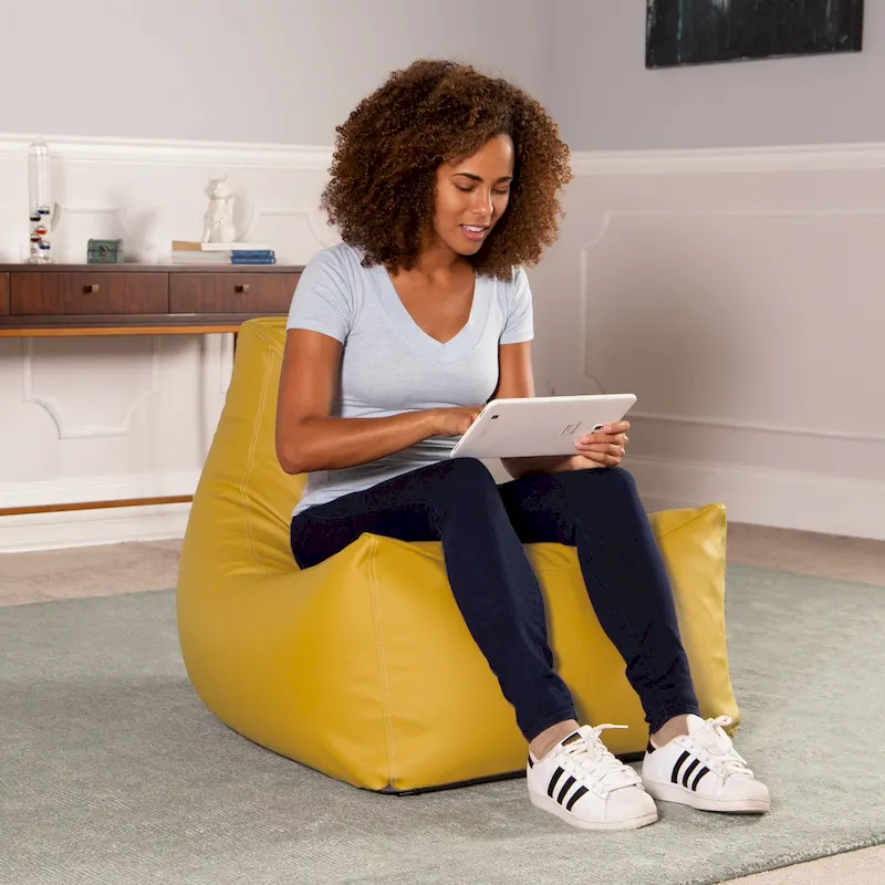 Jaxx Juniper Premium Vinyl Classroom Bean Bag Chair