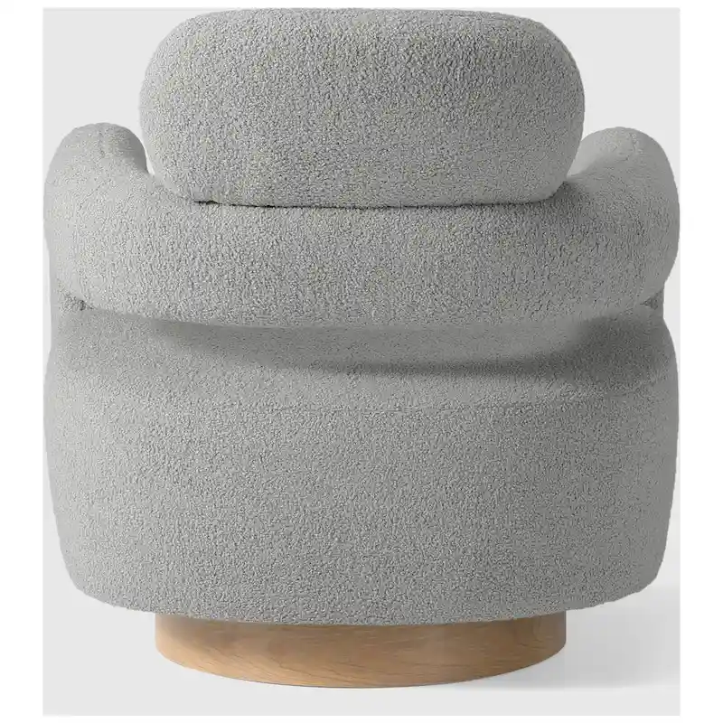 Bayville 29 Wide Sherpa Swivel Chair (Set of 2)