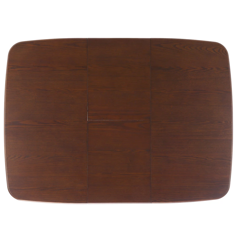 SAFAVIEH Couture Jeanick Extendable Dining Table - 50 W x 50 D x 30 H - 50Wx50Dx30H