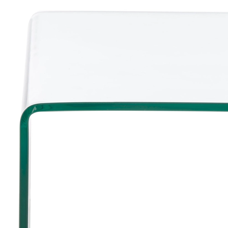 SAFAVIEH Heidi Clear Coffee Table - 47.2 x 25.6 x 16.5 - 47Wx26Dx17H