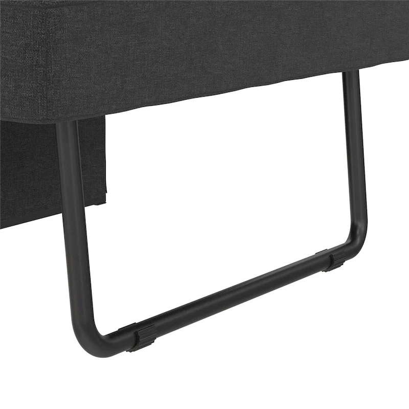 RealRooms Convertible Lounger Ottoman Sofa Chair with 4-in-1 Design