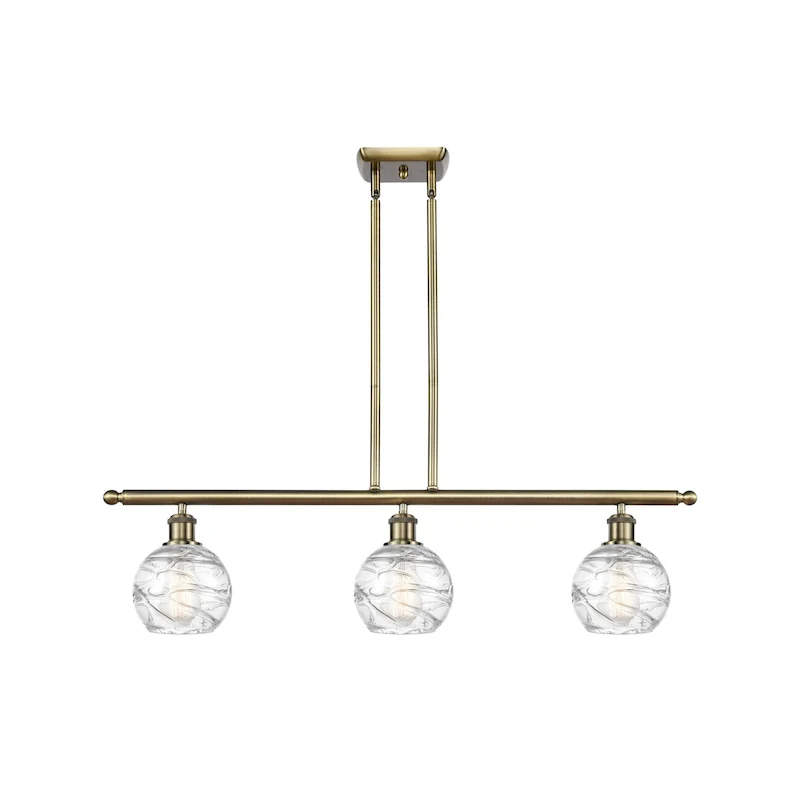 Innovations Lighting 516-3I-9-36 Athens Linear Athens 3 Light 36  Wide