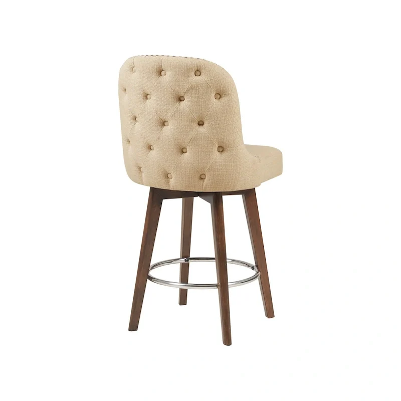 Counter Stool with 360-Degree Swivel Seat