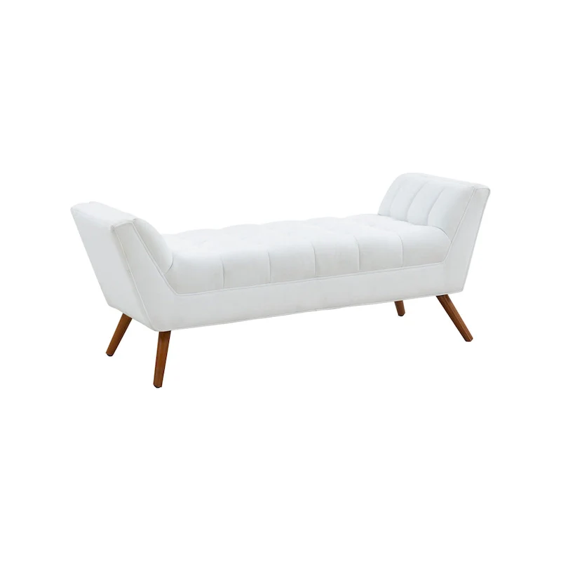 SAFAVIEH Couture Mlfrid Tufted Bench - 53.2 W x 20.9 L x 20.9 H - 53Wx21Dx21H