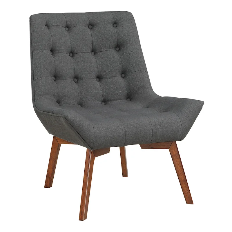 Shelly Tufted Chair with Coffee Legs