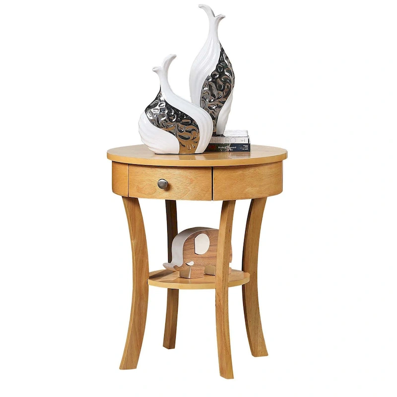 Convenience Concepts Classic Accents Schaffer 1 Drawer End Table with Shelf