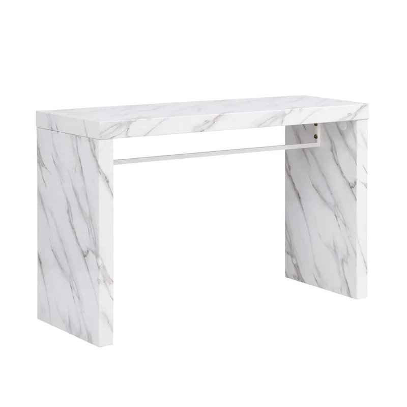 Amereti 60-inch Faux Marble Counter Height Table by Furniture of America