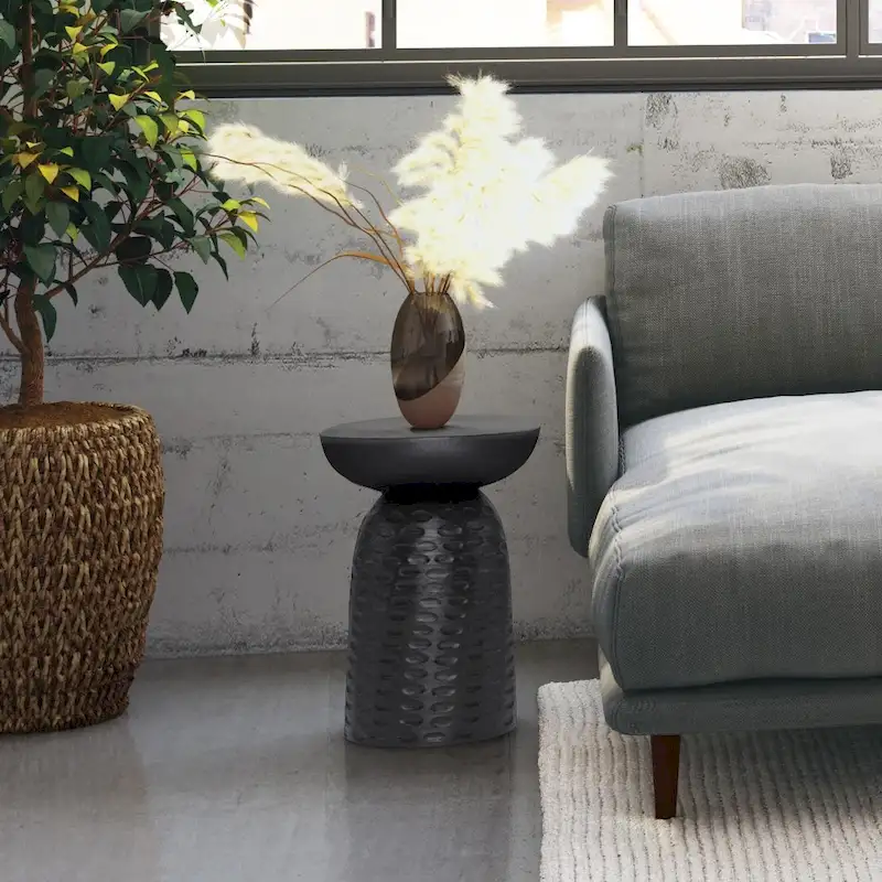 Solid Wood Accent Table - 12.6
