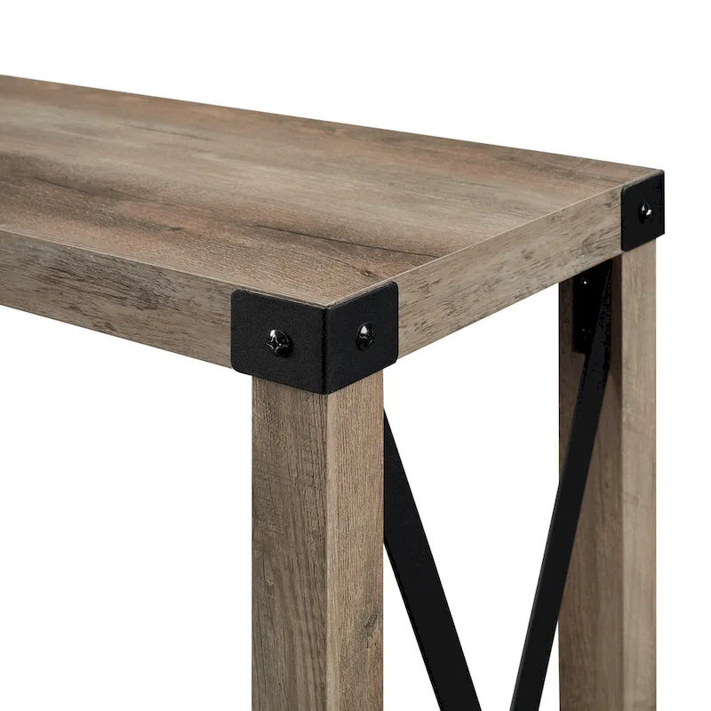 Middlebrook 46-inch X-frame Farmhouse Entry Table