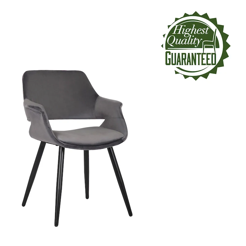 Velvet Mid-century Dining Chair