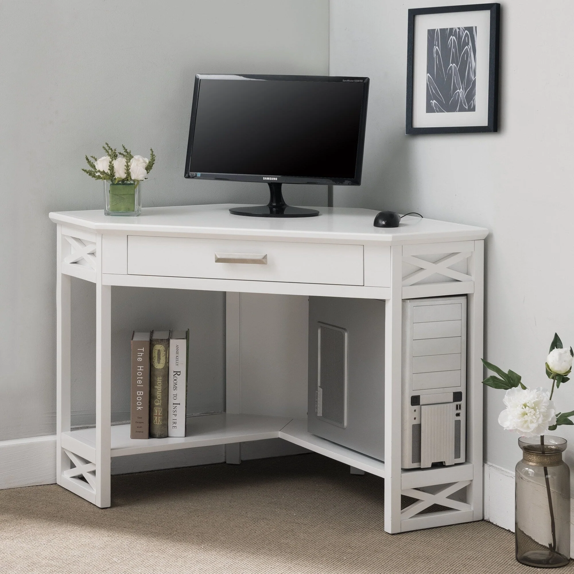 Leick Home Mission Corner Writing Desk