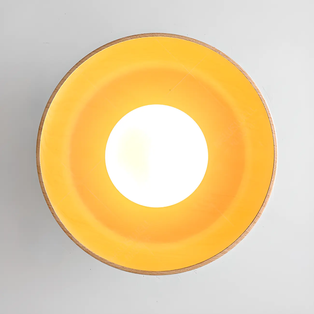 Modern Metal Jar-Shaped Semi Flush Ceiling Light