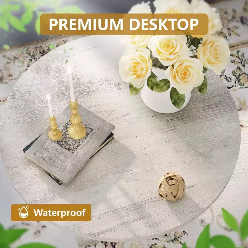 Coffee Table 55 LBS Capacity 47.25-Inch Waterproof Desktop Premium Design
