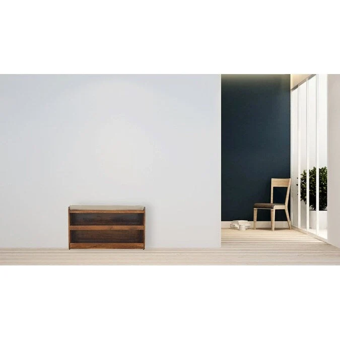 Mud Linen Pull out Shoe Bench