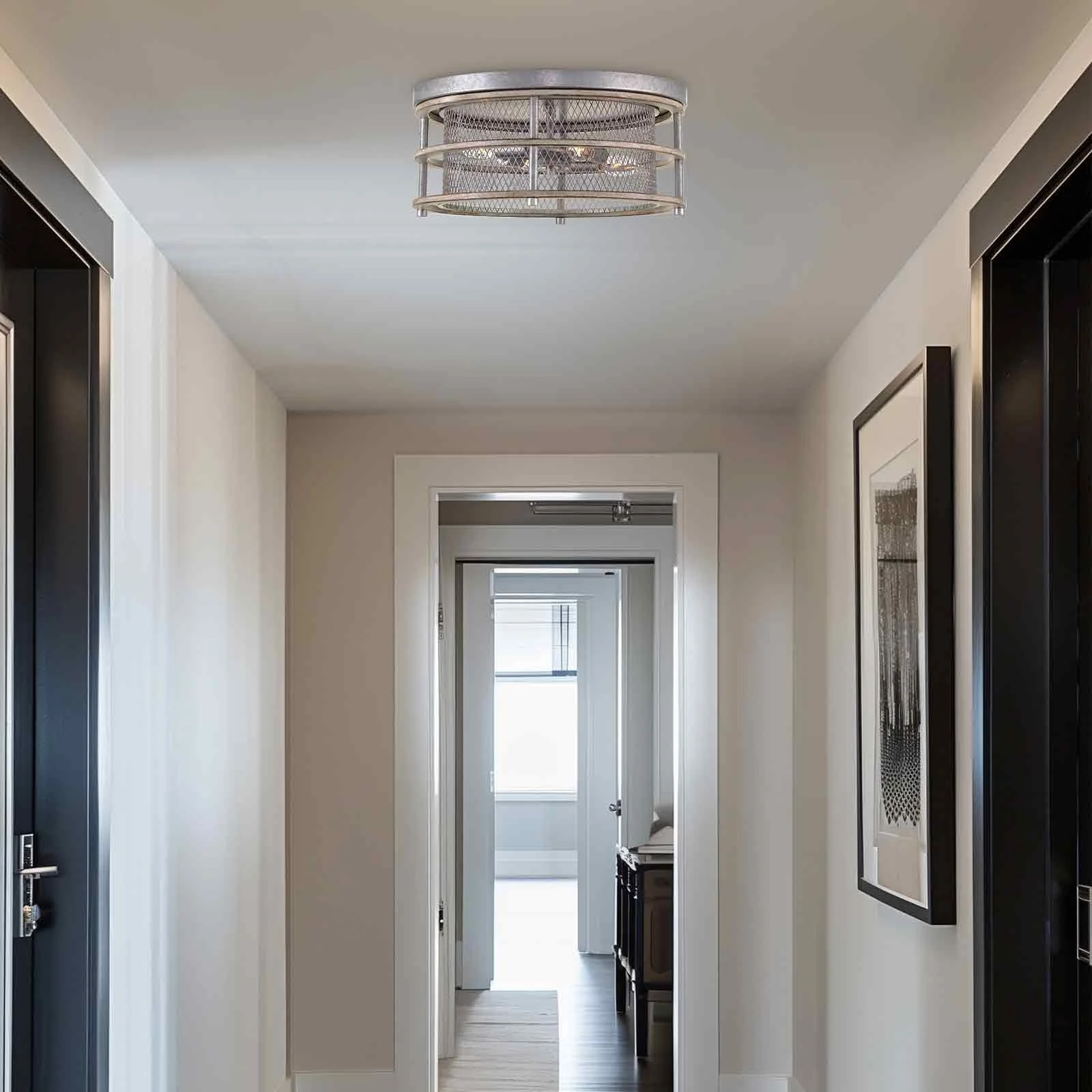 Limerick 17 4-Light Modern Farmhouse Flush Mount Ceiling Light
