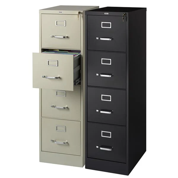 Hirsh Commercial 22D 4-drawer Letter Vertical File Cabinet