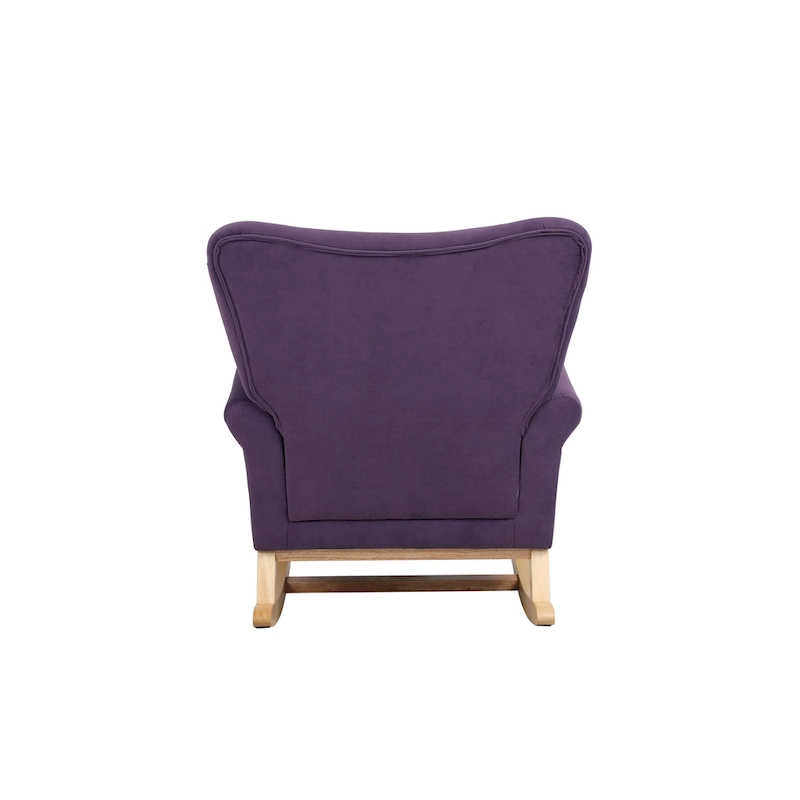 Velvet Rocking Chair