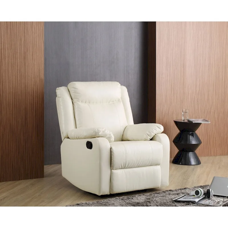 Copper Grove Zug Faux Leather Rocking Recliner