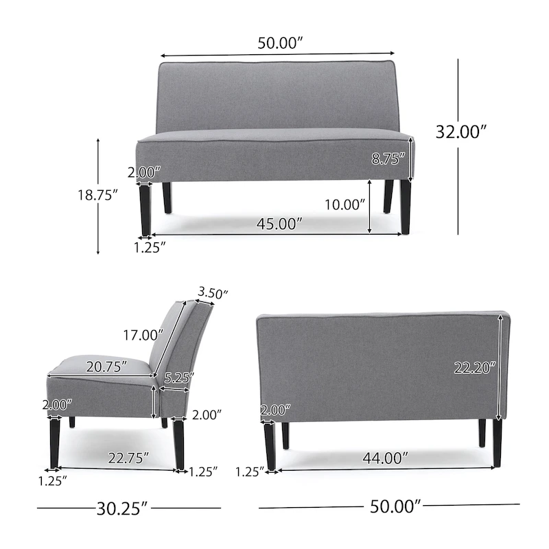 Dejon Fabric Loveseat by Christopher Knight Home