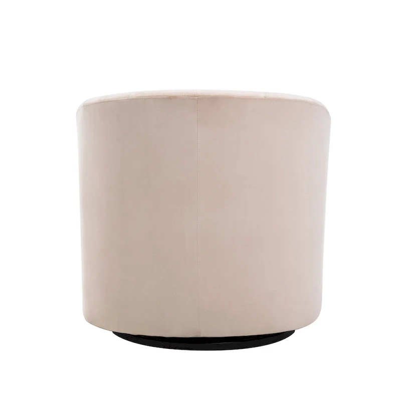 Carson Carrington Junsele Velvet Upholstery Swivel Accent Club Chair