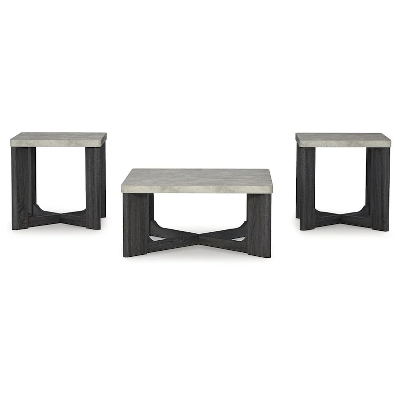 Signature Design by Ashley Garnilly Table (Set of 3) - 35W x 35D x 17H