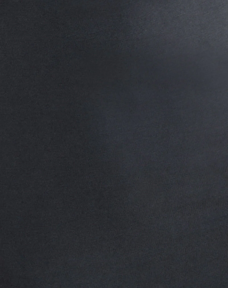 Rosamel Mini Dress in Cupro Midnight Blue