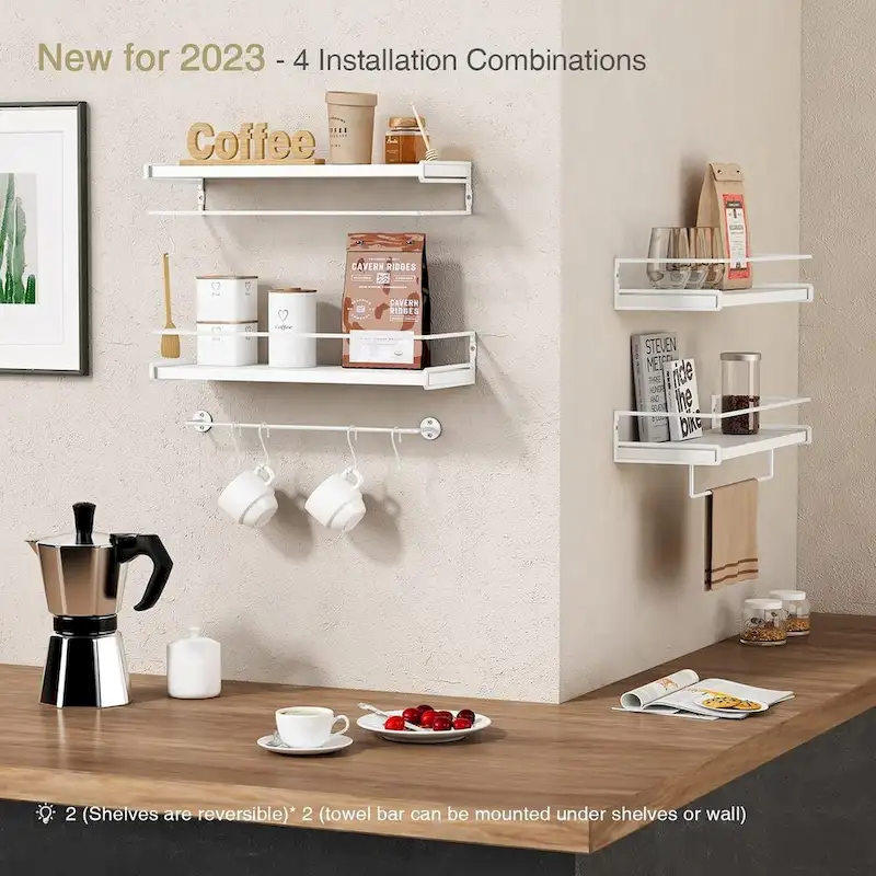 Floating Shelves Bathroom