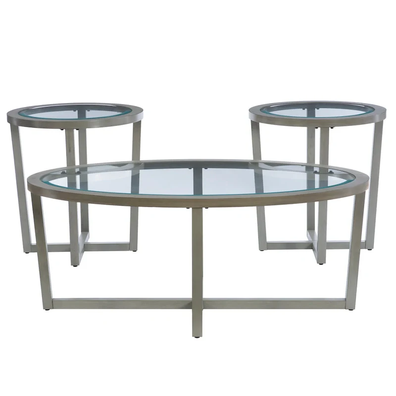 Bowlus 3 Piece Coffee and End Table Set