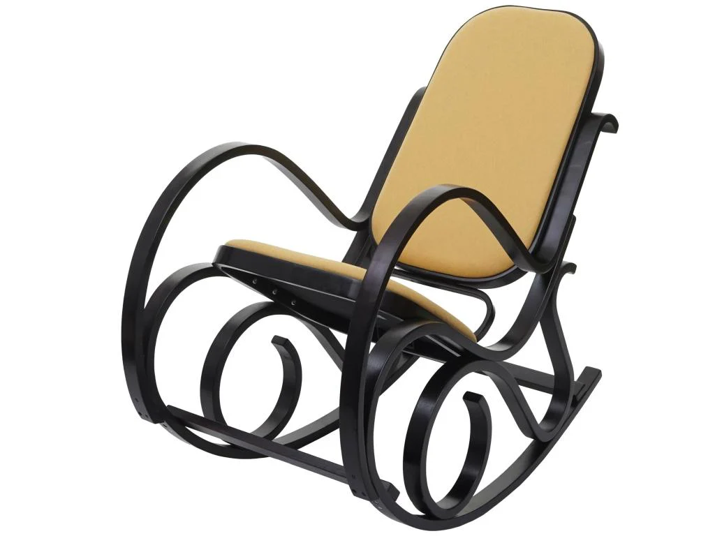 Rattan Armchair - Jaune