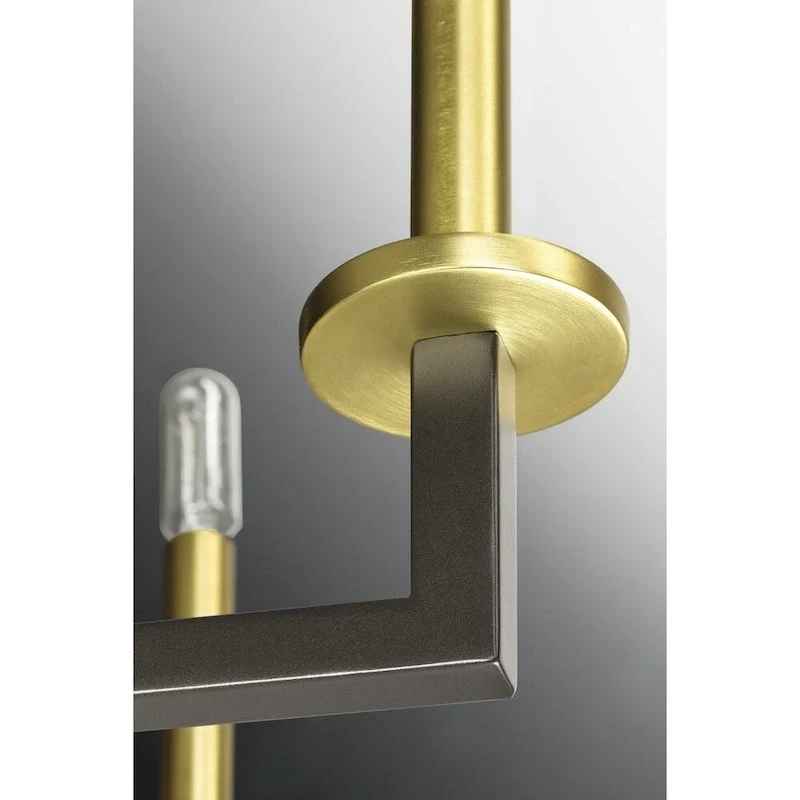 Blakely Collection 6-Light Graphite Modern Chandelier Light