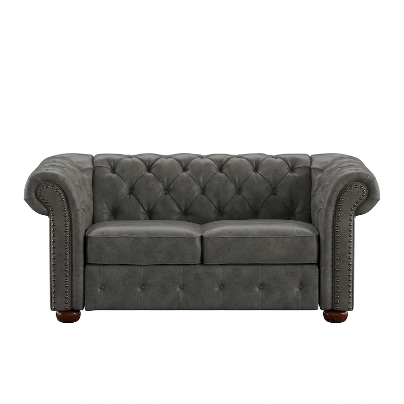 Knightsbridge Tufted Chesterfield Loveseat by iNSPIRE Q Artisan