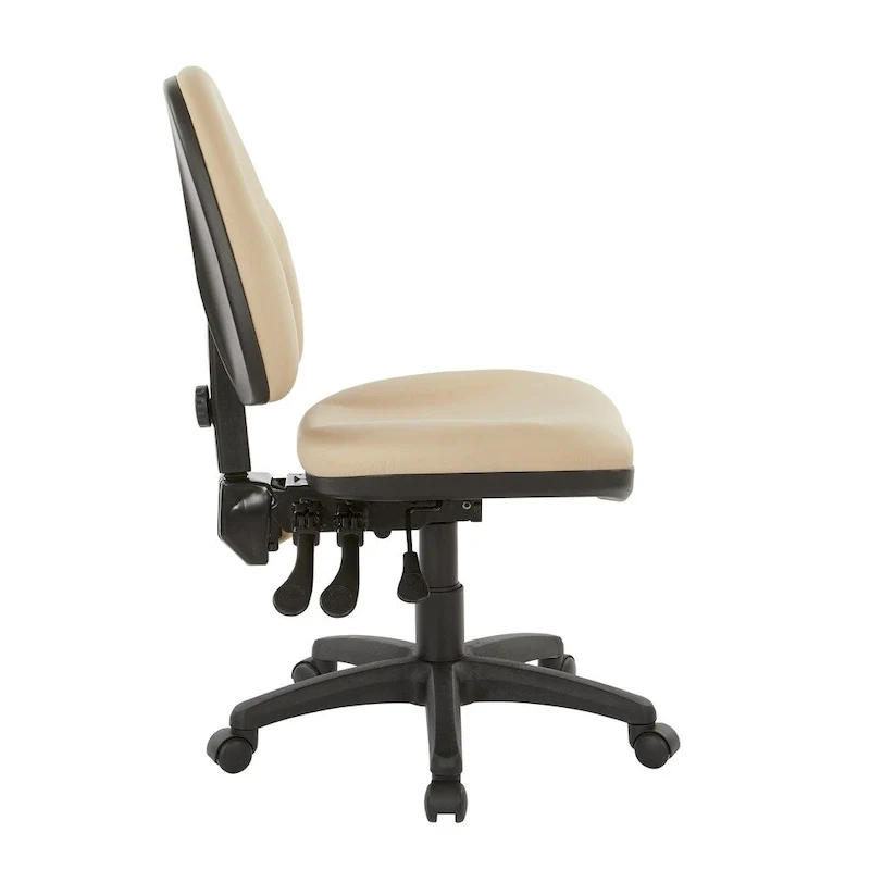 Dual Function Fabricated Ergonomic Office Chair