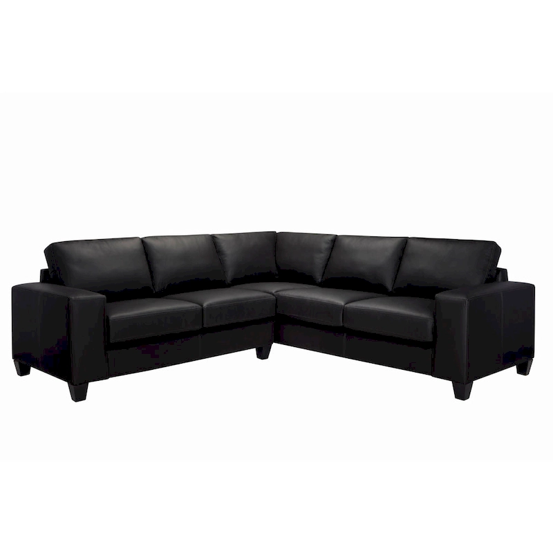 Paulina Top-grain Italian Leather Sectional Sofa