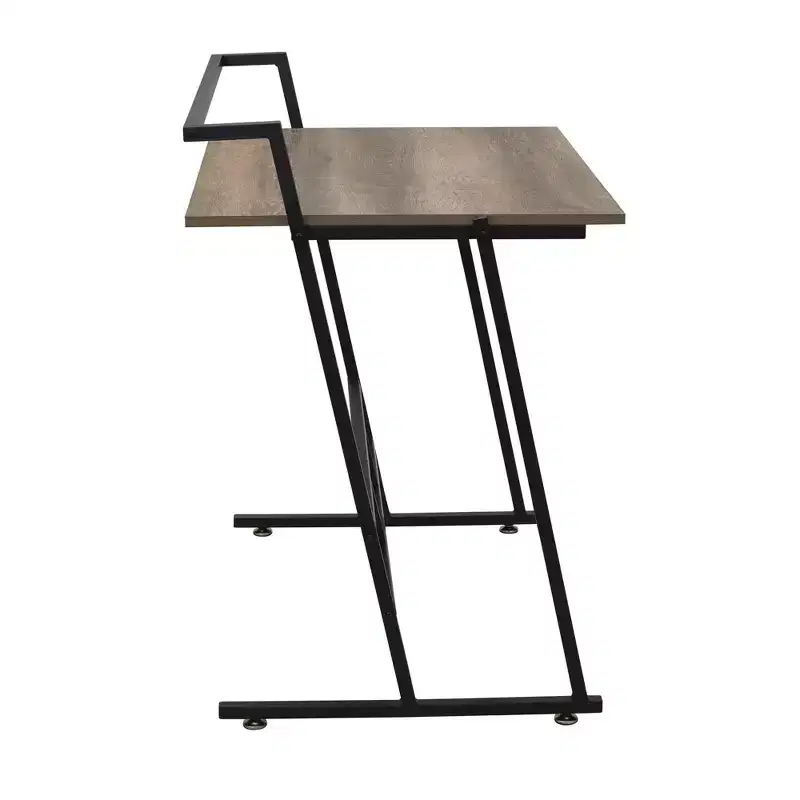 Household Essentials Jamestown Small Office Desk Ashwood