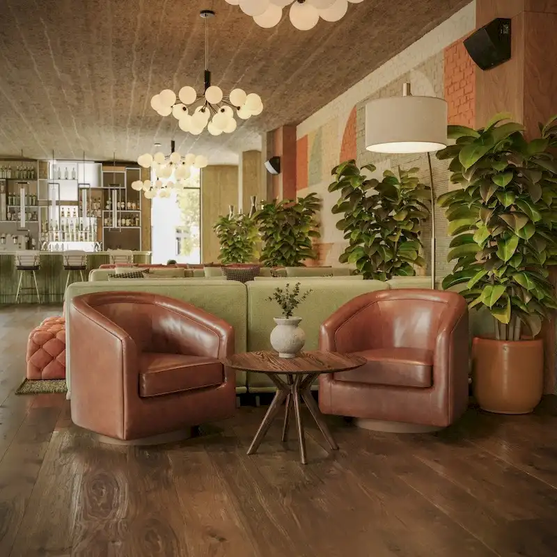 Traditional Club Style Upholstered Accent Chair with 360 Swivel Metal Base