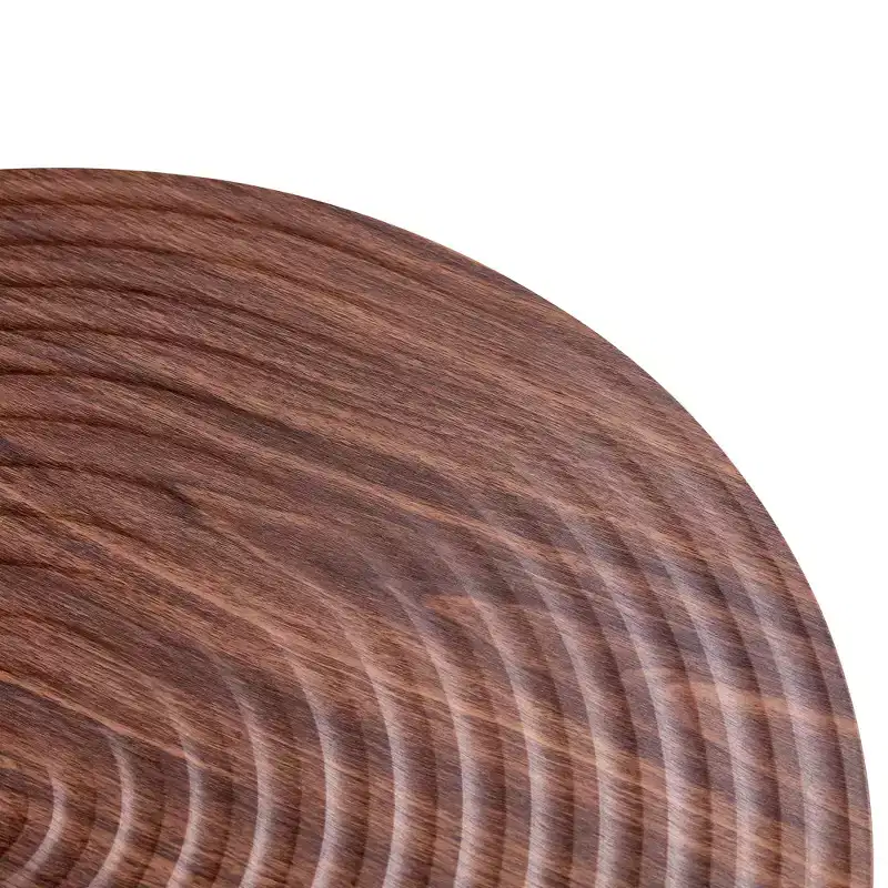 GDFStudio Hugo Modern Round Coffee Table