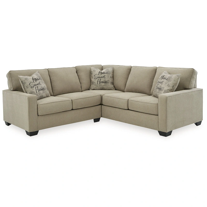 Signature Design by Ashley Lucina 2-Piece Sectional - 94W x 93D x 38H